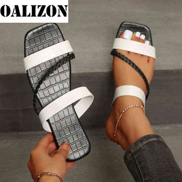 open toe sandals 2022 summer new casual home women flip flops flats rome shallow slippers classic plus size walking shoes slides y220221, Black
open toe sandals 2022 summer new casual home women flip flops flats rome shallow slippers classic plus size walking shoes slides y220221, Black
