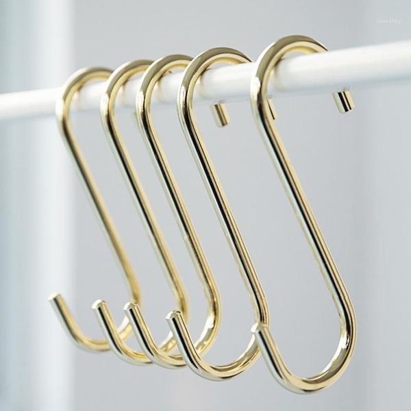 hooks & rails 5pcs nordic gold iron s shaped hanging hanger storage holder home organizer kitchen bathroom tool for mug hat bag clothes1
hooks & rails 5pcs nordic gold iron s shaped hanging hanger storage holder home organizer kitchen bathroom tool for mug hat bag clothes1