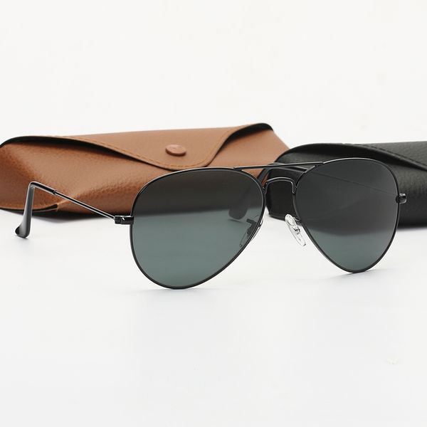 sunglasses luxury designer aviation pilot sun glasses for men and women glass lens alloy frame vintage fashion uv400 sunglasses with box, White;black
sunglasses luxury designer aviation pilot sun glasses for men and women glass lens alloy frame vintage fashion uv400 sunglasses with box, White;black