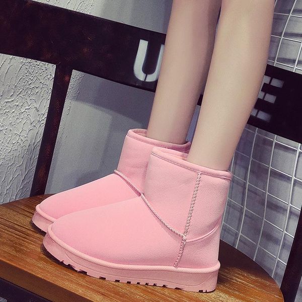 winter low tube snow boots female nubuck leather boots warm sets of feet long velvet non-slip cotton shoes, Black
winter low tube snow boots female nubuck leather boots warm sets of feet long velvet non-slip cotton shoes, Black