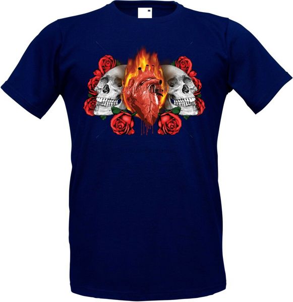 t-shirt in navyblauton with a gothic tattoo - & old school motif death heads sport hooded sweatshirt hoodie
t-shirt in navyblauton with a gothic tattoo - & old school motif death heads sport hooded sweatshirt hoodie