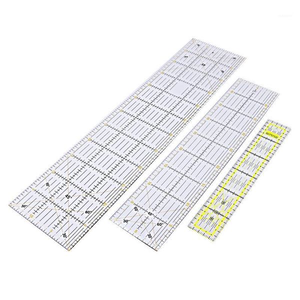 30/45/60cm quilting sewing patchwork ruler cutting tool thick transparent diy1, Black
30/45/60cm quilting sewing patchwork ruler cutting tool thick transparent diy1, Black