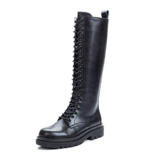 knee high boots for women's booties with platform shoes woman flats chunky boots women shoes chaussure boot female woman booties, Black
knee high boots for women's booties with platform shoes woman flats chunky boots women shoes chaussure boot female woman booties, Black