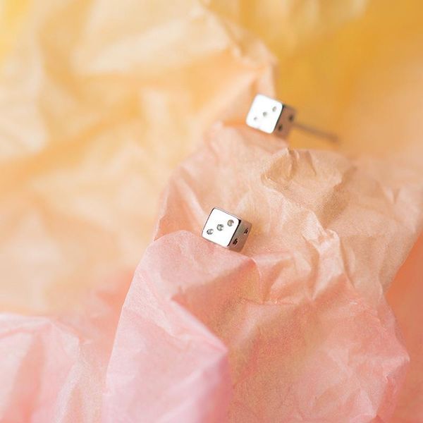stud real 925 sterling silve small clear square earrings for women party cute fashion jewelry gift, Golden;silver
stud real 925 sterling silve small clear square earrings for women party cute fashion jewelry gift, Golden;silver