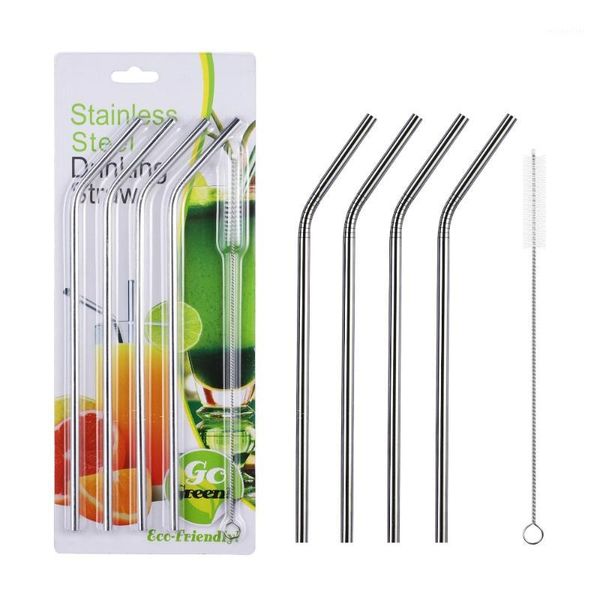 drinking straws reusable metal straw set 215mm 266mm stainless steel straight bent with cleaner brush bar party accessory1
drinking straws reusable metal straw set 215mm 266mm stainless steel straight bent with cleaner brush bar party accessory1