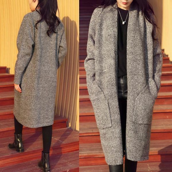 womens clothing spring autumn winter single breasted cashmere knitted long cardigans sweaters coat drop shipping good quality, White;black
womens clothing spring autumn winter single breasted cashmere knitted long cardigans sweaters coat drop shipping good quality, White;black