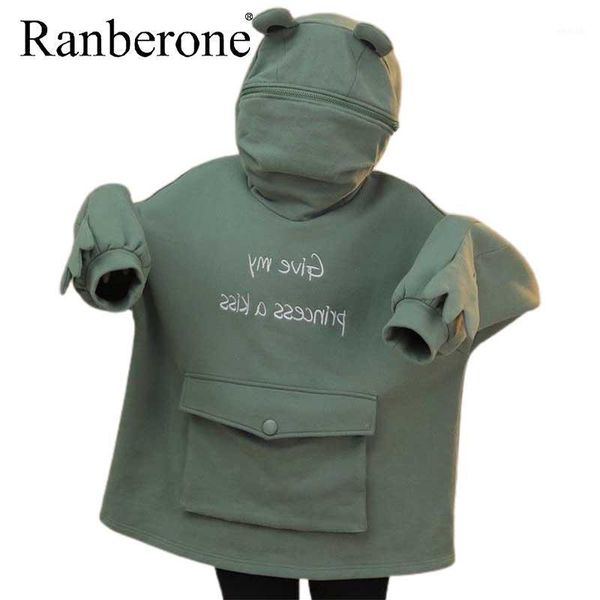 gym clothing ranberone hoodies women oversized sweatshirts vintage long sleeve hip hop sportswear letters printed frog casual hooded 20211, White;black
gym clothing ranberone hoodies women oversized sweatshirts vintage long sleeve hip hop sportswear letters printed frog casual hooded 20211, White;black