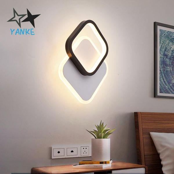 modern simple bedroom bedside light 110-240v iron nordic restaurant staircase living room decorative lighting led wall lamp
modern simple bedroom bedside light 110-240v iron nordic restaurant staircase living room decorative lighting led wall lamp