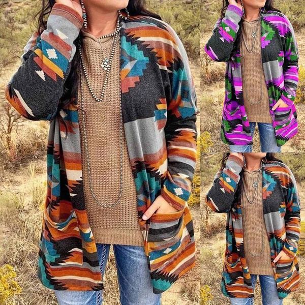 running jackets mid-length cardigan sweater women's long-sleeved casual knit jacket autumn and winter ladies printed wool coat1, Black;red
running jackets mid-length cardigan sweater women's long-sleeved casual knit jacket autumn and winter ladies printed wool coat1, Black;red
