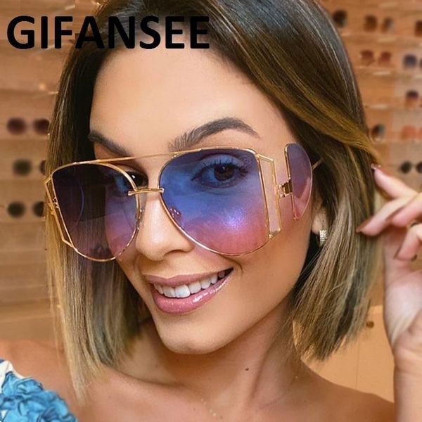 sunglasses gifansee hollow punk women eyewear 2021 fashion alloy vintage windproof sun glasses men gradient goggle shades, White;black
sunglasses gifansee hollow punk women eyewear 2021 fashion alloy vintage windproof sun glasses men gradient goggle shades, White;black
