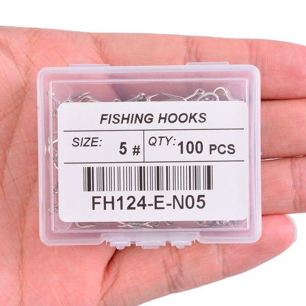 100pcs saltwater fishing hook white color single hooks jig head crank barbed fishhook set kit high strengt fishing ta jllgob
100pcs saltwater fishing hook white color single hooks jig head crank barbed fishhook set kit high strengt fishing ta jllgob