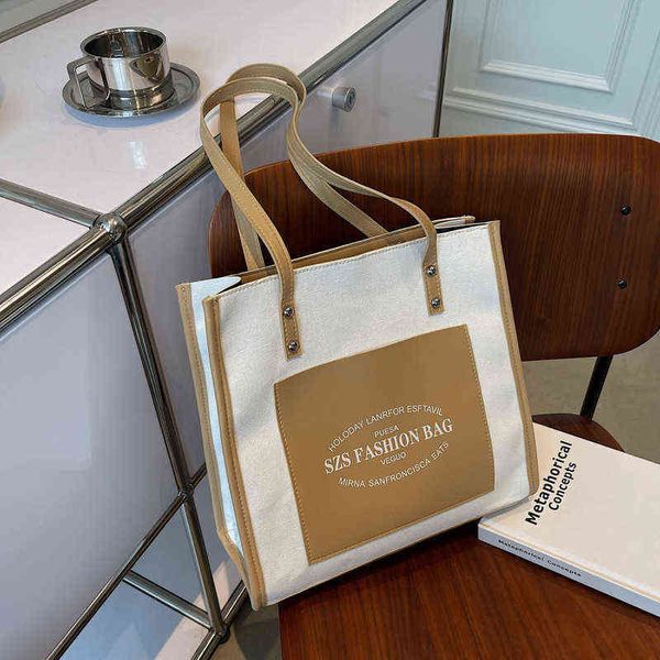 shopping bags canvas handbags printed with letters for women, shoulder bags retail pu, large capacity, style ol 220310
shopping bags canvas handbags printed with letters for women, shoulder bags retail pu, large capacity, style ol 220310