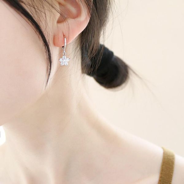 hoop & huggie flower charm small ring earrings for girls summer jewellery fashion sparkling cubic zircon women wedding party bijoux gift, Golden;silver
hoop & huggie flower charm small ring earrings for girls summer jewellery fashion sparkling cubic zircon women wedding party bijoux gift, Golden;silver
