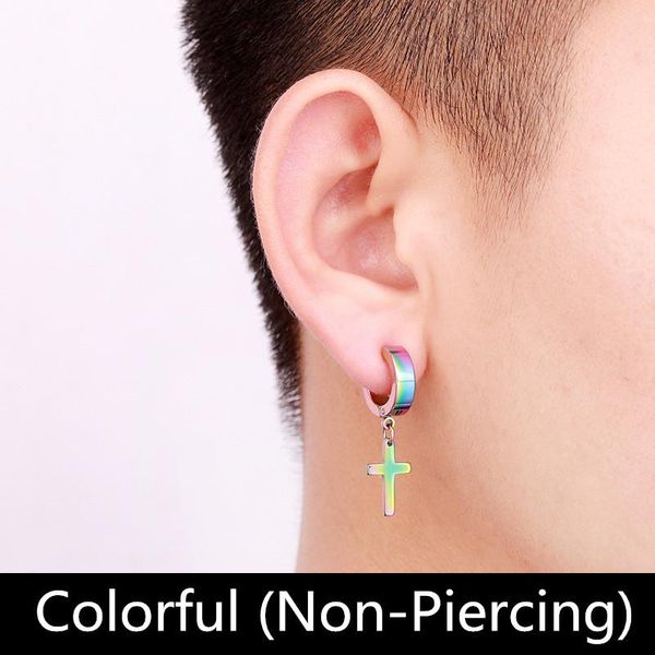 1 pc new women men's stainless steel dropping earrings black/silver color cross gothic punk rock style pendientes mujer moda sqckft, Black;white
1 pc new women men's stainless steel dropping earrings black/silver color cross gothic punk rock style pendientes mujer moda sqckft, Black;white
