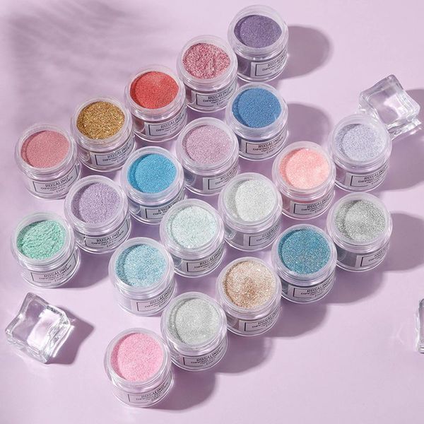 nail glitter 18 colors 10g infiltration powder art sequins dipping lamp accessories tool tslm1, Silver;gold
nail glitter 18 colors 10g infiltration powder art sequins dipping lamp accessories tool tslm1, Silver;gold