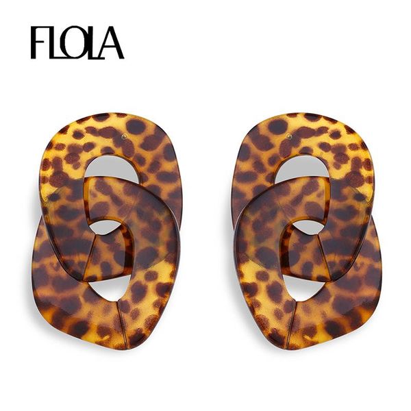 flola 2020 acrylic leopard grain geometric earrings for girl animal print resin circle drop earring punk big oorbellen ersn45, Silver
flola 2020 acrylic leopard grain geometric earrings for girl animal print resin circle drop earring punk big oorbellen ersn45, Silver