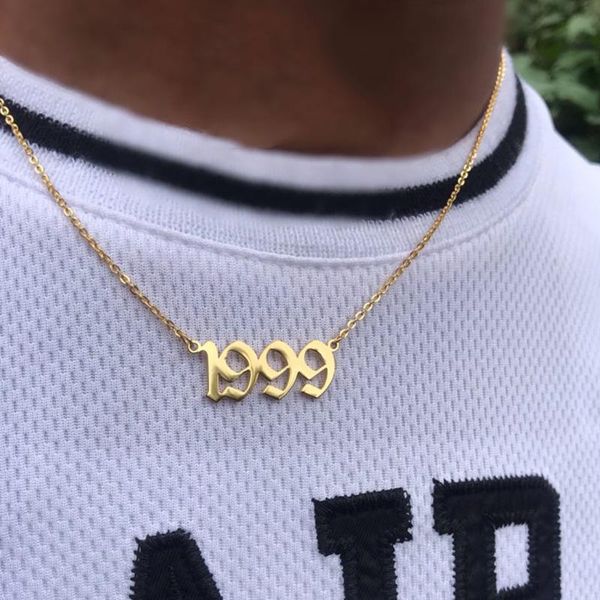 pendant necklaces fashion year number for women stainless steel necklace 1998 1999 2000 birthday gift from 1985 to 2021 jewerly gif, Silver
pendant necklaces fashion year number for women stainless steel necklace 1998 1999 2000 birthday gift from 1985 to 2021 jewerly gif, Silver