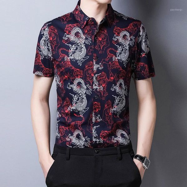 c-3135 chinese style dragon pattern fashion short sleeve shirt summer new quality cotton soft comfortable luxury men shirt -3xl1, White;black
c-3135 chinese style dragon pattern fashion short sleeve shirt summer new quality cotton soft comfortable luxury men shirt -3xl1, White;black