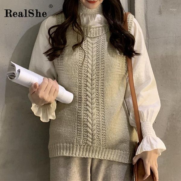 realshe women shrug o-neck sleeveless solid sweater woman pullover 2020 spring casual elegant knitted sweaters ladies 1, White;black
realshe women shrug o-neck sleeveless solid sweater woman pullover 2020 spring casual elegant knitted sweaters ladies 1, White;black
