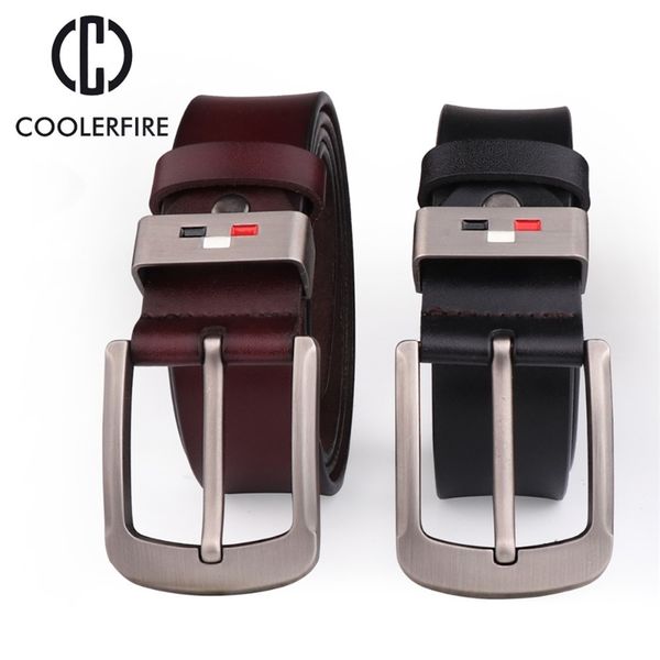 coolerfire new genuine vintage style male strap classic jeans leather belts for men 051 y200520, Black;brown
coolerfire new genuine vintage style male strap classic jeans leather belts for men 051 y200520, Black;brown