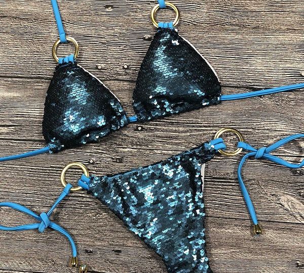 solid swimsuit halter swimwear bathing suit women bling sequin bikini set beach wear dropshipping monokini glitter, White;black
solid swimsuit halter swimwear bathing suit women bling sequin bikini set beach wear dropshipping monokini glitter, White;black