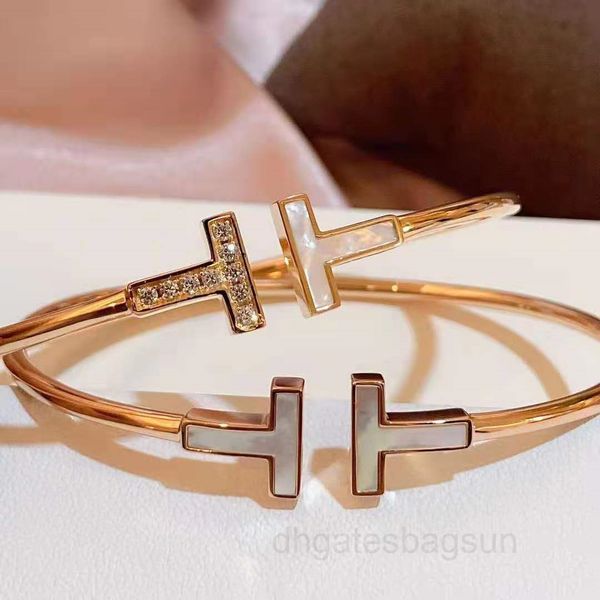 t home s925 silver double women's bracelet with diamond fritillaria simple fashion bracelet, Black
t home s925 silver double women's bracelet with diamond fritillaria simple fashion bracelet, Black