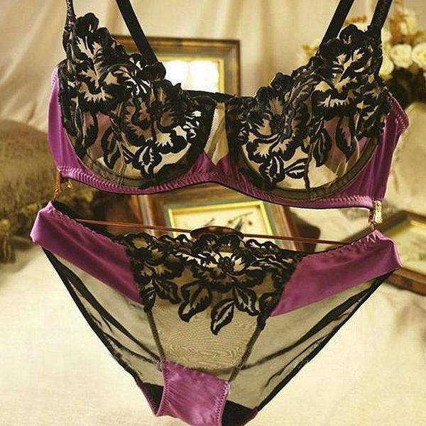 new gather adjusted thin cup lingerie bra set underwear transparent temptation bra set for women, Red;black
new gather adjusted thin cup lingerie bra set underwear transparent temptation bra set for women, Red;black