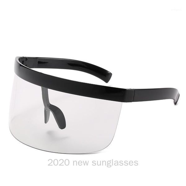 sunglasses lady flat oversized women retro female big frames uv400 windproof clear sunglass man sun glasses shades nx1, White;black
sunglasses lady flat oversized women retro female big frames uv400 windproof clear sunglass man sun glasses shades nx1, White;black