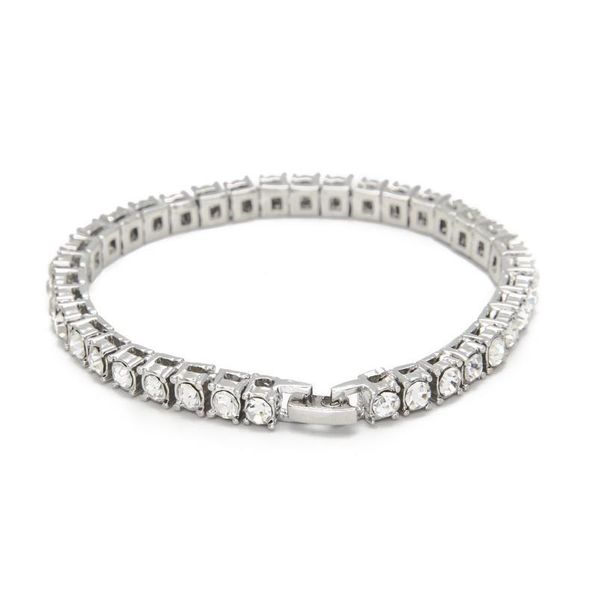 hip hop zircon crystal 5mm bracelet miami cuban chain men's charm bracelet tennis chain jewel jllinm, Black
hip hop zircon crystal 5mm bracelet miami cuban chain men's charm bracelet tennis chain jewel jllinm, Black