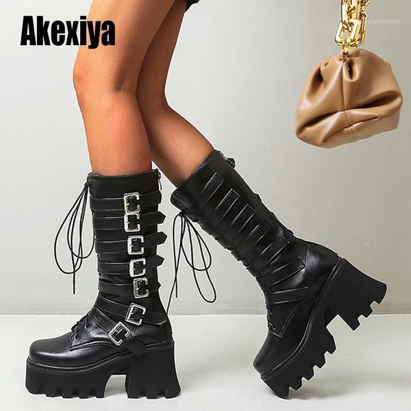 boots large sizes 35-44 customized fashion punk motorcycle woman shoes platform winter wedge high heel mid-calf w0201, Black
boots large sizes 35-44 customized fashion punk motorcycle woman shoes platform winter wedge high heel mid-calf w0201, Black