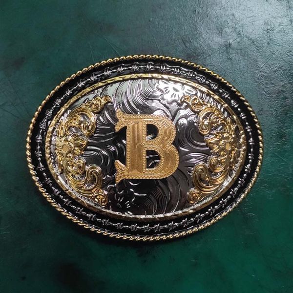 1 pcs new arrival western cowboy golden b letter belt buckle for men women fit 4cm wide jeans belts head, Slivery;black
1 pcs new arrival western cowboy golden b letter belt buckle for men women fit 4cm wide jeans belts head, Slivery;black