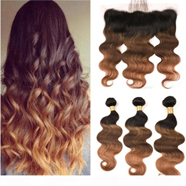 #1b 4 30 medium auburn ombre 3bundles malaysian hair with 13x4 lace frontal black brown to auburn 3tone ombre human hair weave wefts
#1b 4 30 medium auburn ombre 3bundles malaysian hair with 13x4 lace frontal black brown to auburn 3tone ombre human hair weave wefts