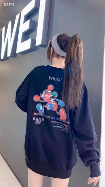 905 2020 brand same style regular black letter long sleeve beads sweater flora sweater ailixinrrui, White
905 2020 brand same style regular black letter long sleeve beads sweater flora sweater ailixinrrui, White
