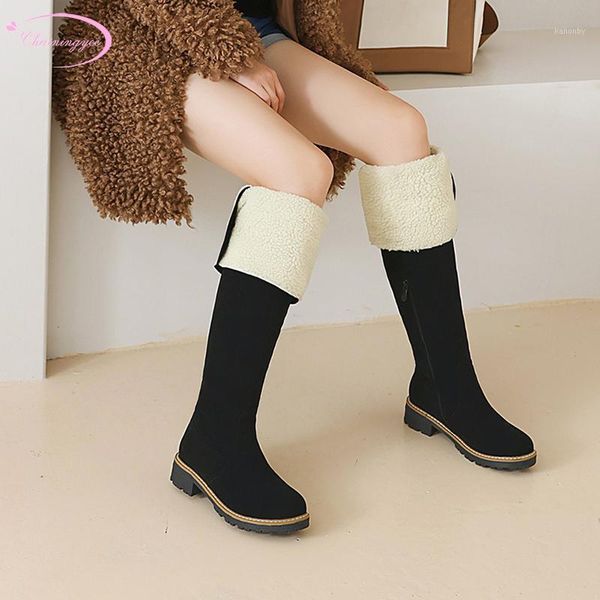 boots party style comfortable round toe nubuck winter warm snow buckle zipper medium with over knee high women's shoes1, Black
boots party style comfortable round toe nubuck winter warm snow buckle zipper medium with over knee high women's shoes1, Black