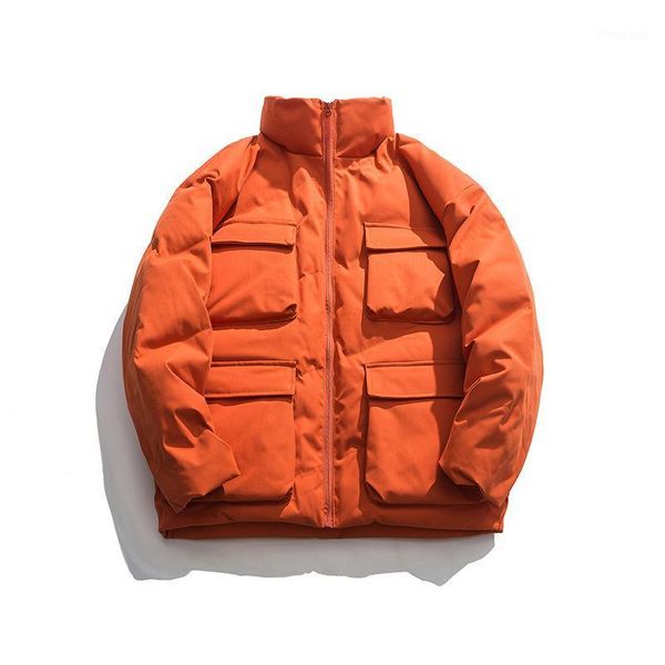 2020 winter new original solid color multi-poet stand-up collar cotton-padded clothes neutral cotton1, Black
2020 winter new original solid color multi-poet stand-up collar cotton-padded clothes neutral cotton1, Black