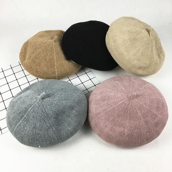 painter cap solid color octagonal beret cotton and linen knit kapelusz bone masculino cappello donna berets cap for women chapeu, Blue;gray
painter cap solid color octagonal beret cotton and linen knit kapelusz bone masculino cappello donna berets cap for women chapeu, Blue;gray