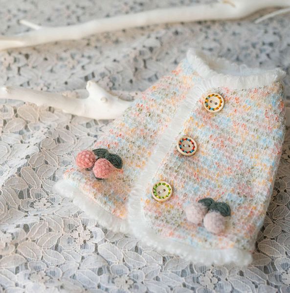 taotao new petals autumn winter sweater sweet wind cardigan velvet pet cloth teddy marzis bear dog
taotao new petals autumn winter sweater sweet wind cardigan velvet pet cloth teddy marzis bear dog