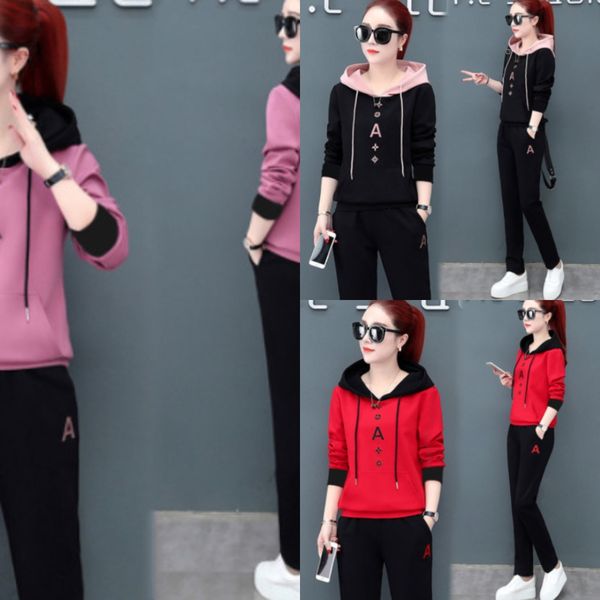 women's long sleeve leisure sportswear suit in spring and autumn of spring and autumn sports women's wear sports 2019 bkvpp, Gray
women's long sleeve leisure sportswear suit in spring and autumn of spring and autumn sports women's wear sports 2019 bkvpp, Gray