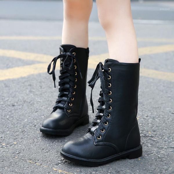 genuine leather mid-high boots 2020 new medium and large children' boots fashion girls martin1, Black;grey
genuine leather mid-high boots 2020 new medium and large children' boots fashion girls martin1, Black;grey