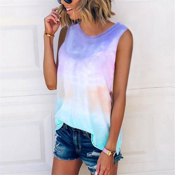 gradient tie-dye halter plus size 5xl tank o neck sleeveless vest female summer woman shirt tank 20201, White
gradient tie-dye halter plus size 5xl tank o neck sleeveless vest female summer woman shirt tank 20201, White
