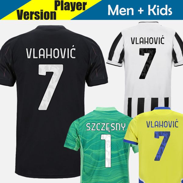 vlahovic dybala chiesa morata 2021 2022 soccer jersey perin szczesny goalkeeper home away third 21 22 arthur de ligt chiellini locatelli men, Black;yellow
vlahovic dybala chiesa morata 2021 2022 soccer jersey perin szczesny goalkeeper home away third 21 22 arthur de ligt chiellini locatelli men, Black;yellow