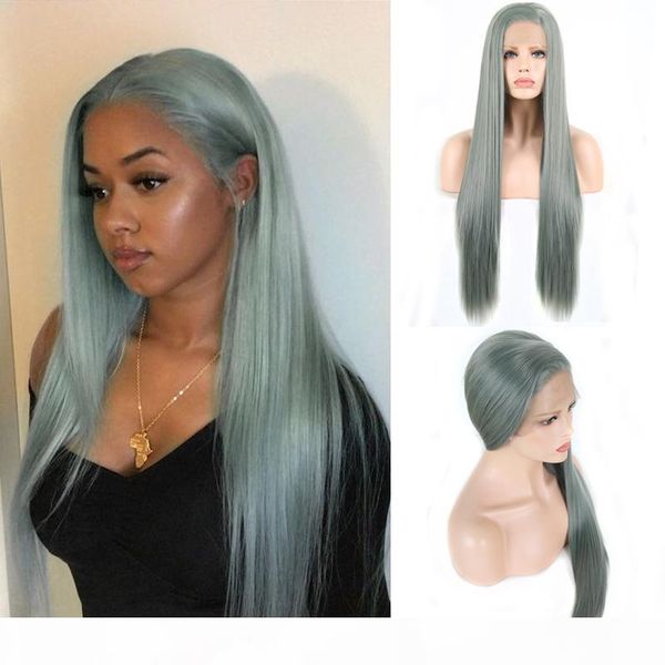 charisma long straight hair ash green wig heat resistant fiber synthetic lace front wig for women cosplay wigs, Black
charisma long straight hair ash green wig heat resistant fiber synthetic lace front wig for women cosplay wigs, Black