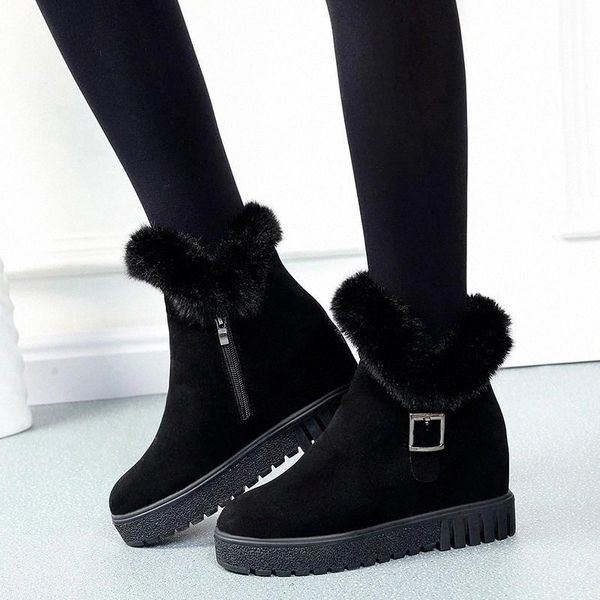 snow boots women winter shoes warm plush for cold winter women ankle boots casual woman footwear height increasing 7cm a2039 #an5u, Black
snow boots women winter shoes warm plush for cold winter women ankle boots casual woman footwear height increasing 7cm a2039 #an5u, Black