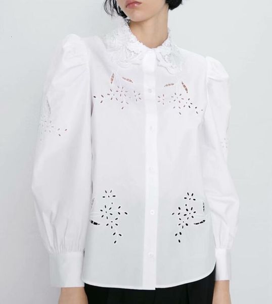 2021 hollow out embroidered female blouse mujer fashion blouses women's q543 j0sq, White
2021 hollow out embroidered female blouse mujer fashion blouses women's q543 j0sq, White