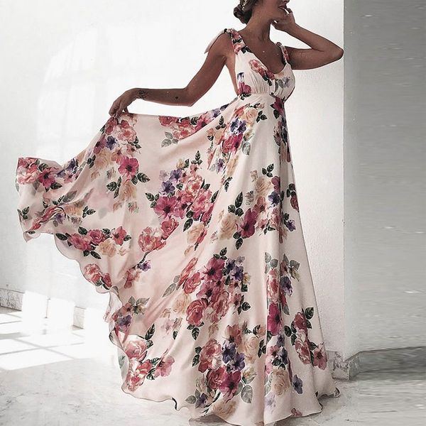 selling spring summer floral printed polyester maxi dress sleeveless v-shape neck casual spaghetti dress, Black;gray
selling spring summer floral printed polyester maxi dress sleeveless v-shape neck casual spaghetti dress, Black;gray