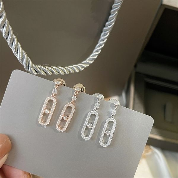 necklaces designer original fashionable 925 sterling silver woman earrings. classic symmetric letter zircon christmas jewelry 220222, Golden;silver
necklaces designer original fashionable 925 sterling silver woman earrings. classic symmetric letter zircon christmas jewelry 220222, Golden;silver