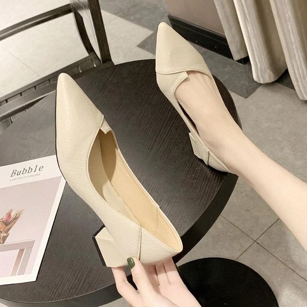 2019 new thick high heels shoes women pumps pointed toe work shoes slip on high heels spring footwear zapatillas mujer #2p7d, Black
2019 new thick high heels shoes women pumps pointed toe work shoes slip on high heels spring footwear zapatillas mujer #2p7d, Black