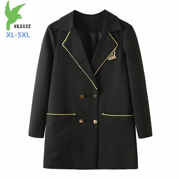 2020 new preppy style plus size xl-5xl blazer jacket women spring autumn embroidery outerwear black casual suit female g620, White;black
2020 new preppy style plus size xl-5xl blazer jacket women spring autumn embroidery outerwear black casual suit female g620, White;black