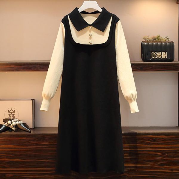 coigarsam 4xl plus size full sleeve women dress dresses red black light brown 9975, Black;gray
coigarsam 4xl plus size full sleeve women dress dresses red black light brown 9975, Black;gray