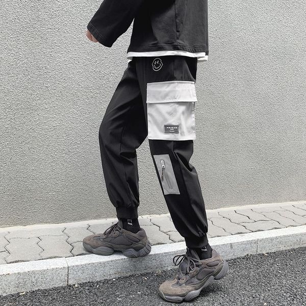 ablvy stylish fashion fashion bag and trousers men's street cargo bundles foot ankle-length pants loose korean wind pants function autu, Blue
ablvy stylish fashion fashion bag and trousers men's street cargo bundles foot ankle-length pants loose korean wind pants function autu, Blue